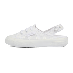 Superga 2933 Sling Back Flower Sangallo Total White