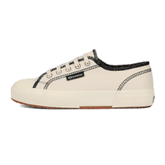 Superga 2294 Drill Overlock Stitching Raw Off White