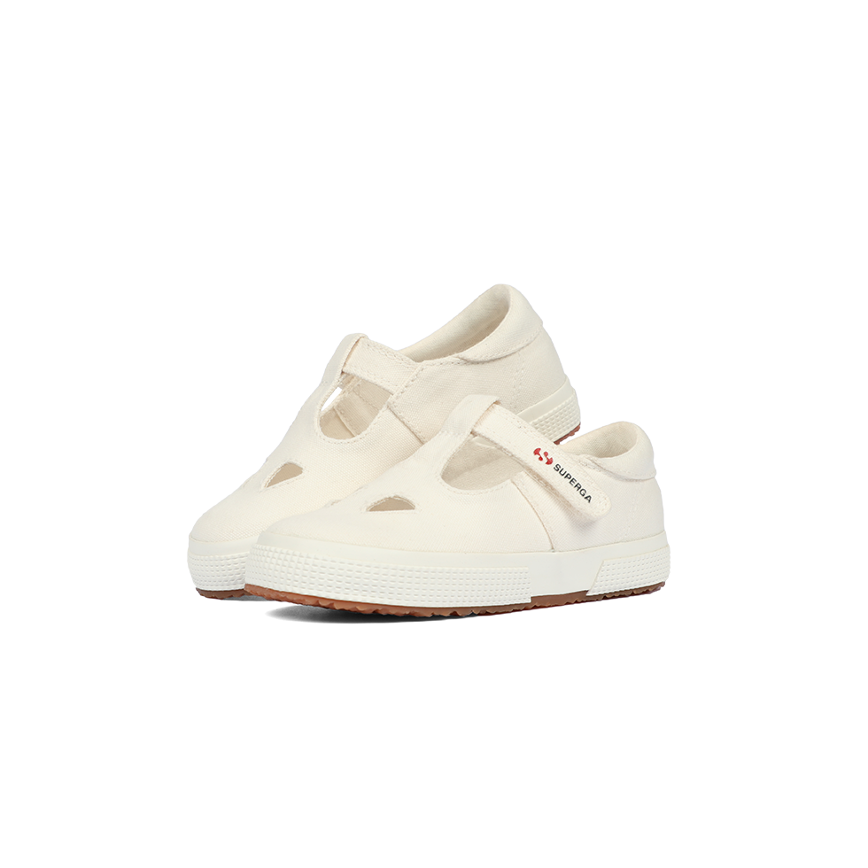 Superga 2662 Junior Cotton Eyes Full White