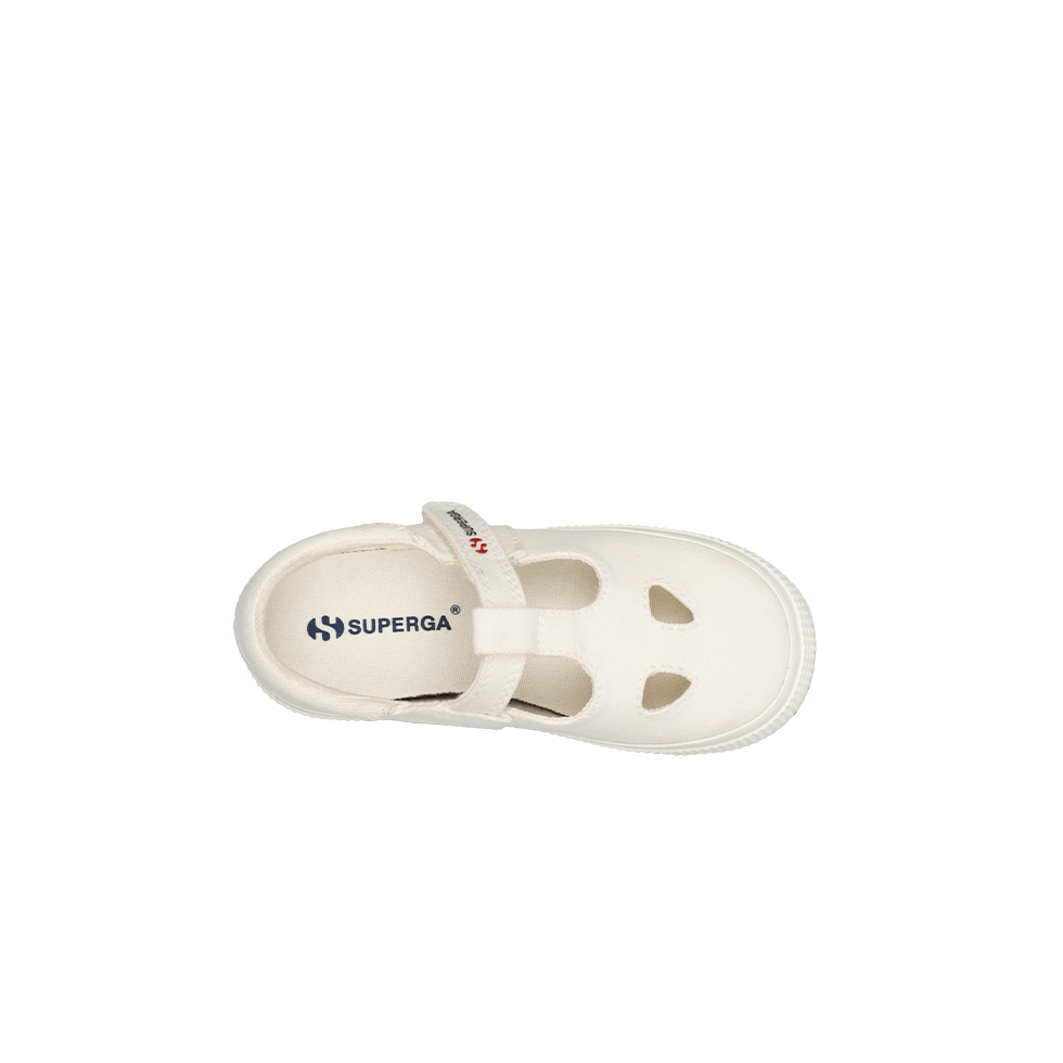 Superga 2662 Junior Cotton Eyes Full White