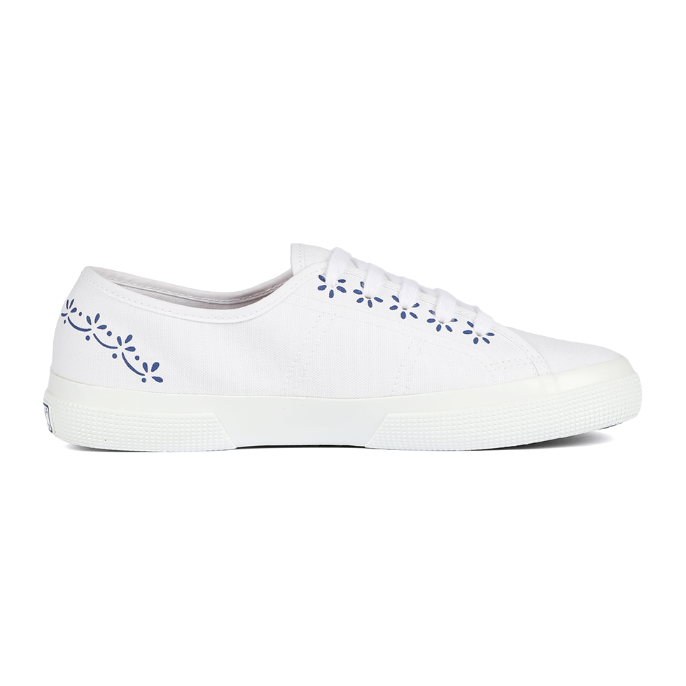 Superga 3750 Ceramic Print Leggera Blue Ceramic