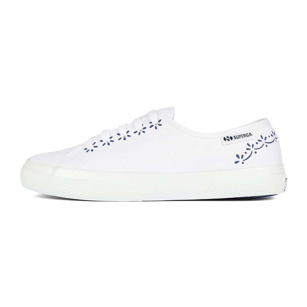 Superga 3750 Ceramic Print Leggera Blue Ceramic