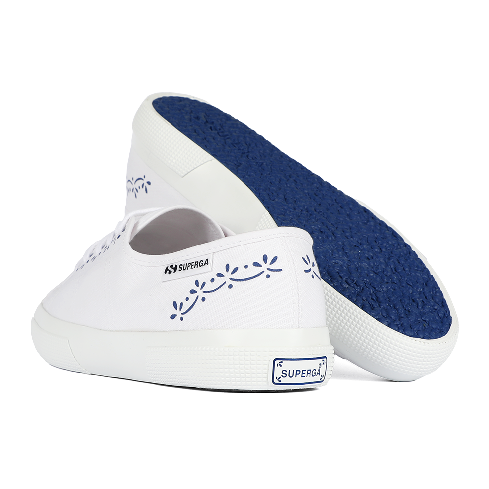 Superga 3750 Ceramic Print Leggera Blue Ceramic