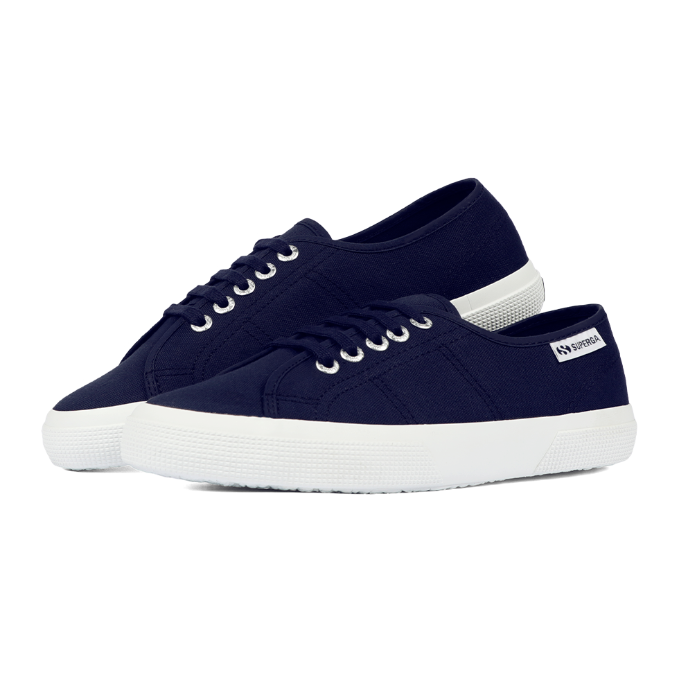 Superga 3750 Leggera Navy Full White