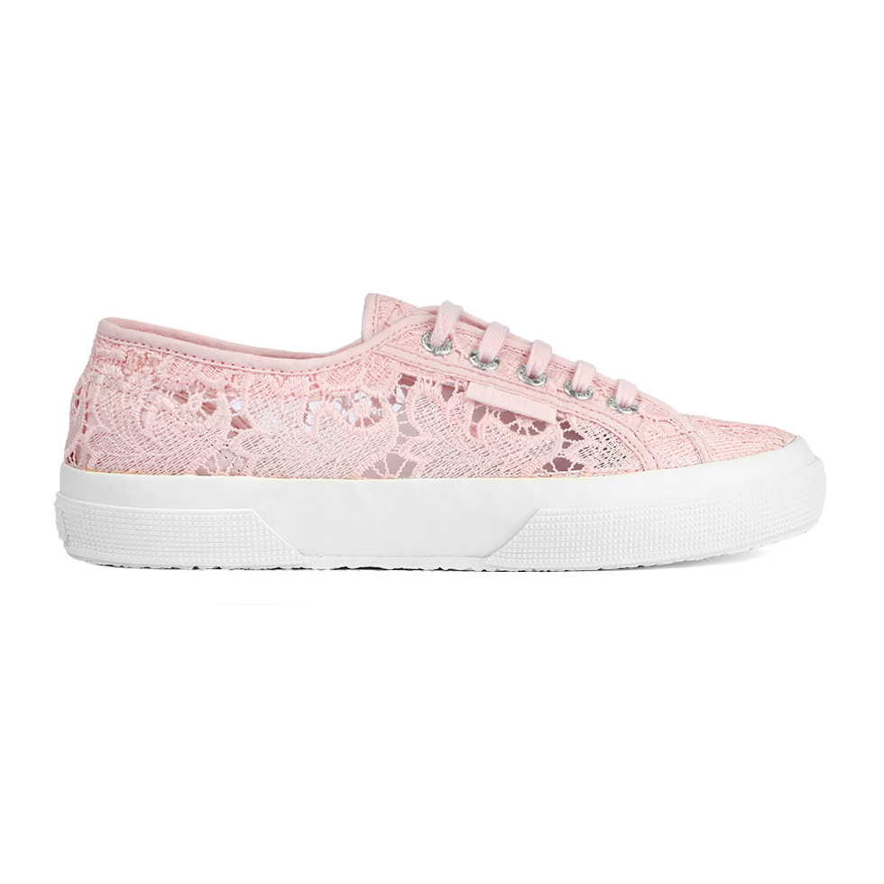 Superga 2750 Macrame Pink Ish Full Avorio