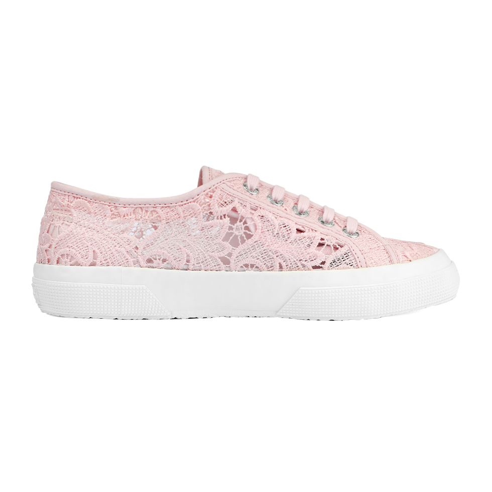 Superga 2750 Macrame Pink Ish Full Avorio