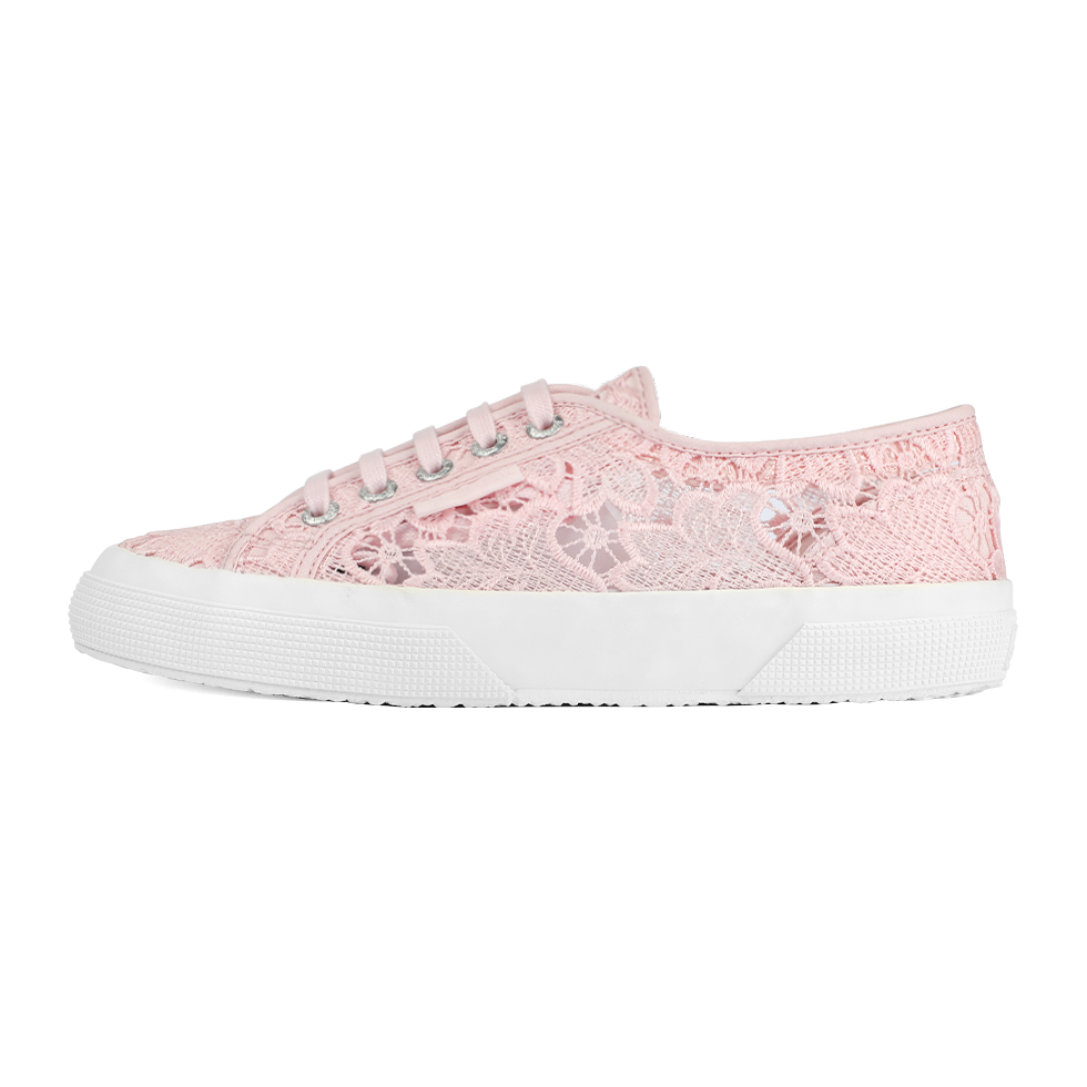 Superga 2750 Macrame Pink Ish Full Avorio