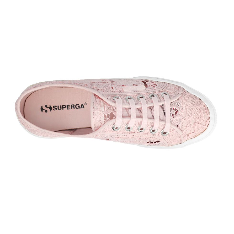 Superga 2750 Macrame Pink Ish Full Avorio