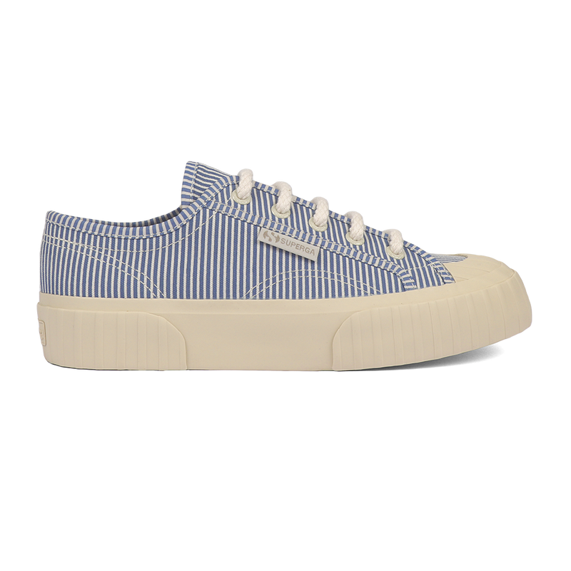 Superga x Drea Chong 2630 Stripe Cobalt Blue Superga Singapore