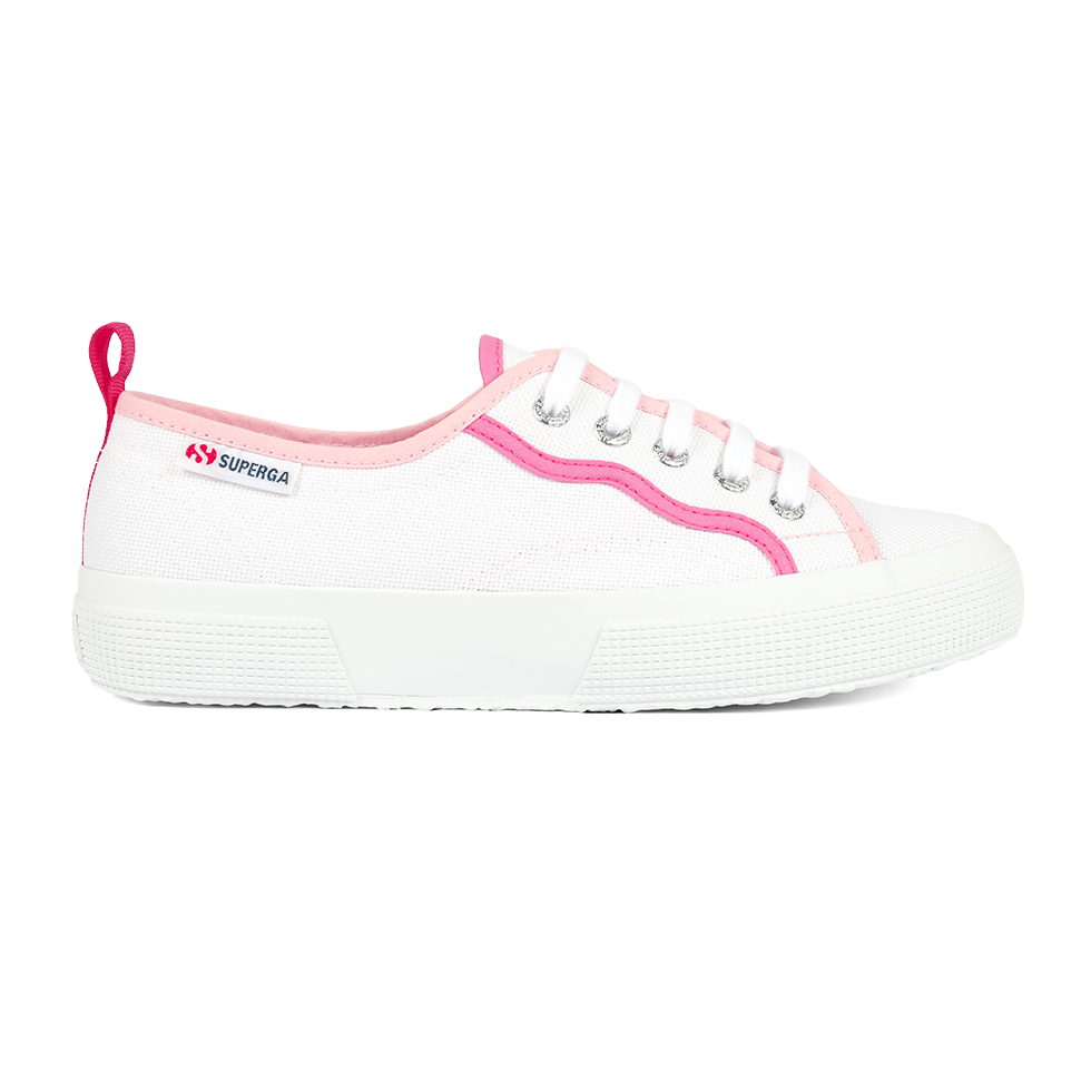 Superga 2750 Curly Bindings Shaded Pink