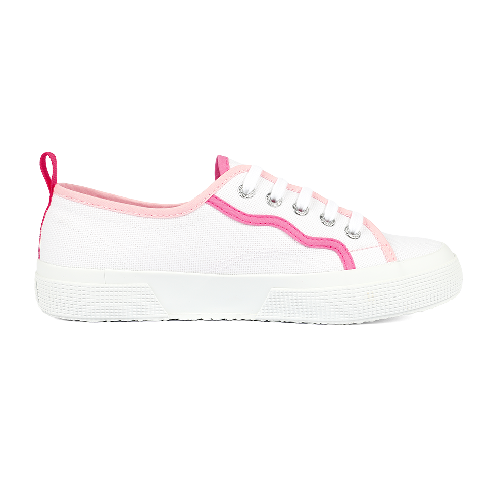 Superga 2750 Curly Bindings Shaded Pink