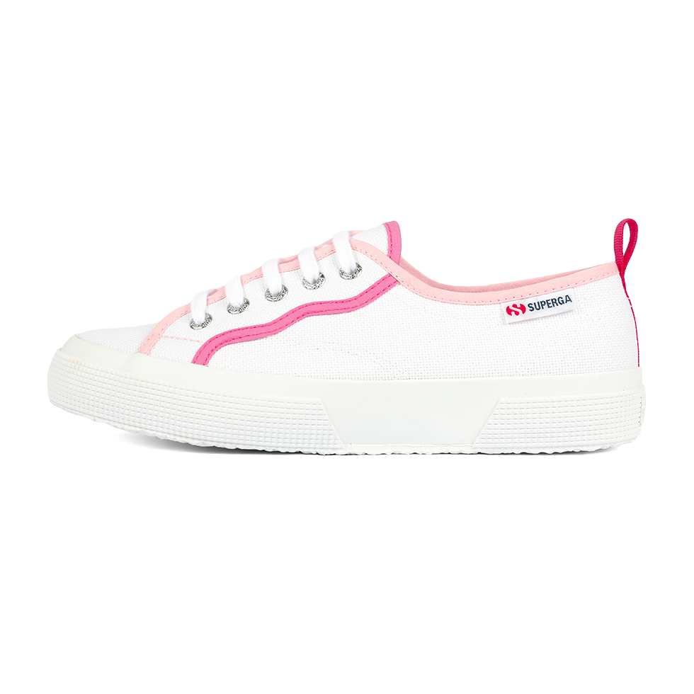 Superga 2750 Curly Bindings Shaded Pink