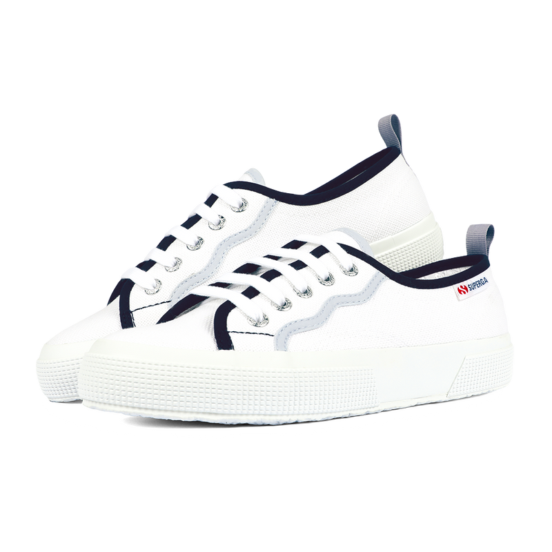 Superga 2750 Curly Bindings Shaded Blue Superga Singapore