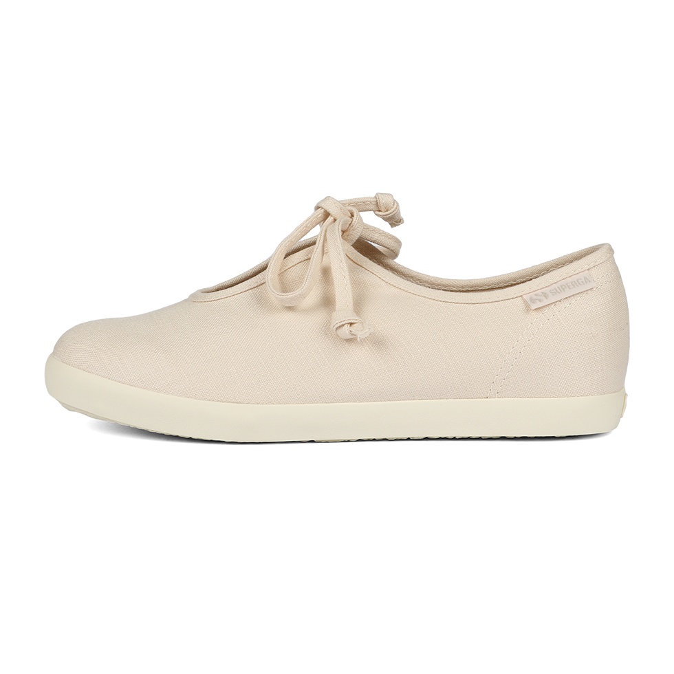 Superga 2442 Ballerina Lace Linen Beige Natural