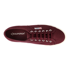 Superga 2790 Flatform Red Bordeaux Full Avorio