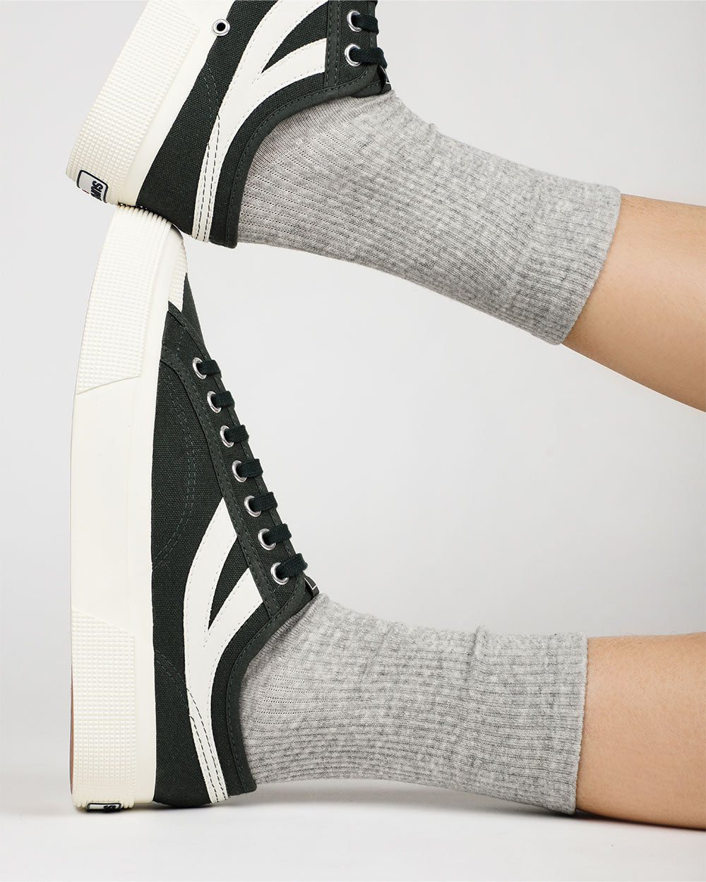 Superga Crew Socks Grey