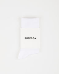 Superga Crew Socks White