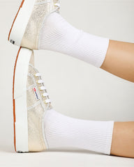 Superga Crew Socks White