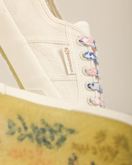 Superga 2750 Jellysole Flowers White Avorio Blue Pink