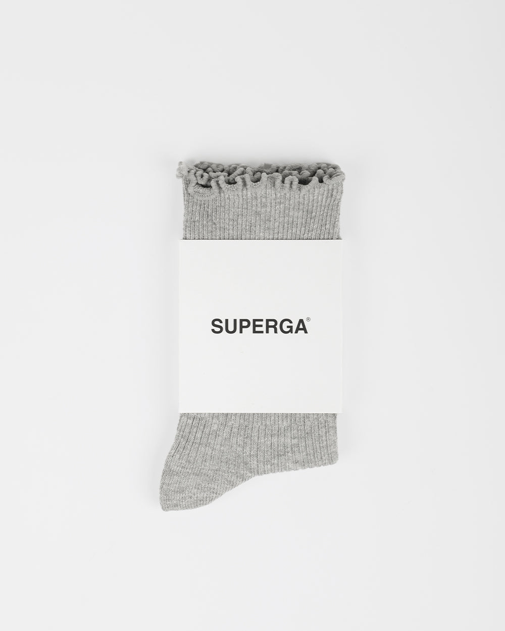 Superga Ruffle Socks Grey