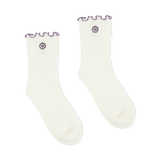 Superga ♡ Atiqa Ruffle Socks Smiley
