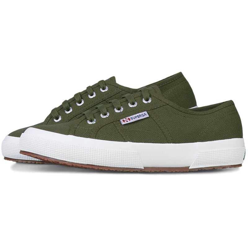 Superga 2750 cotu classic military best sale green