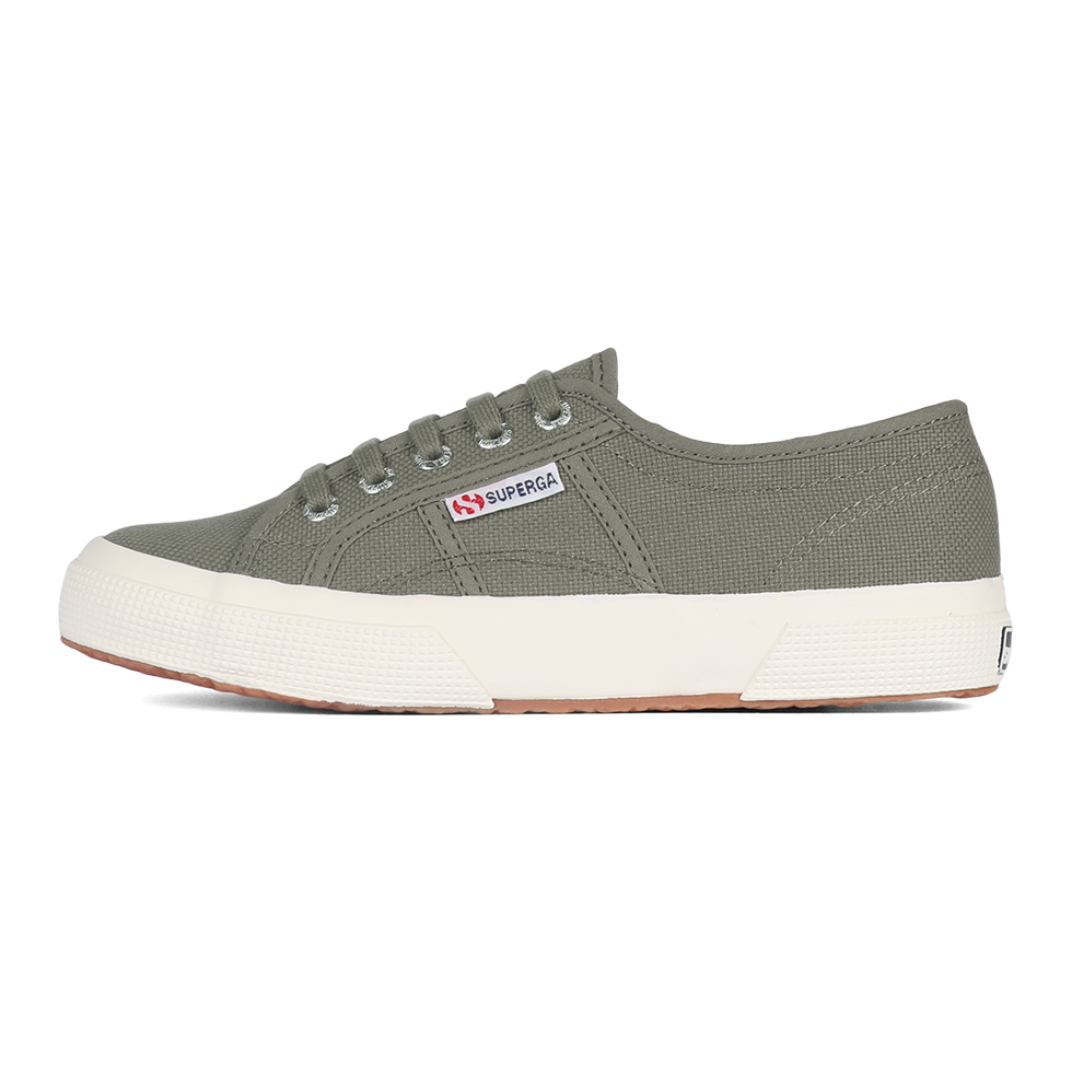 Superga Classic 2750 Green Safari Full Avorio