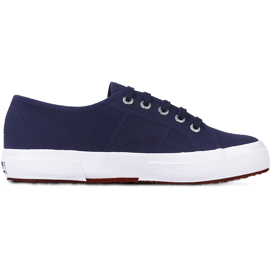 Superga Classic 2750 Navy-Full White