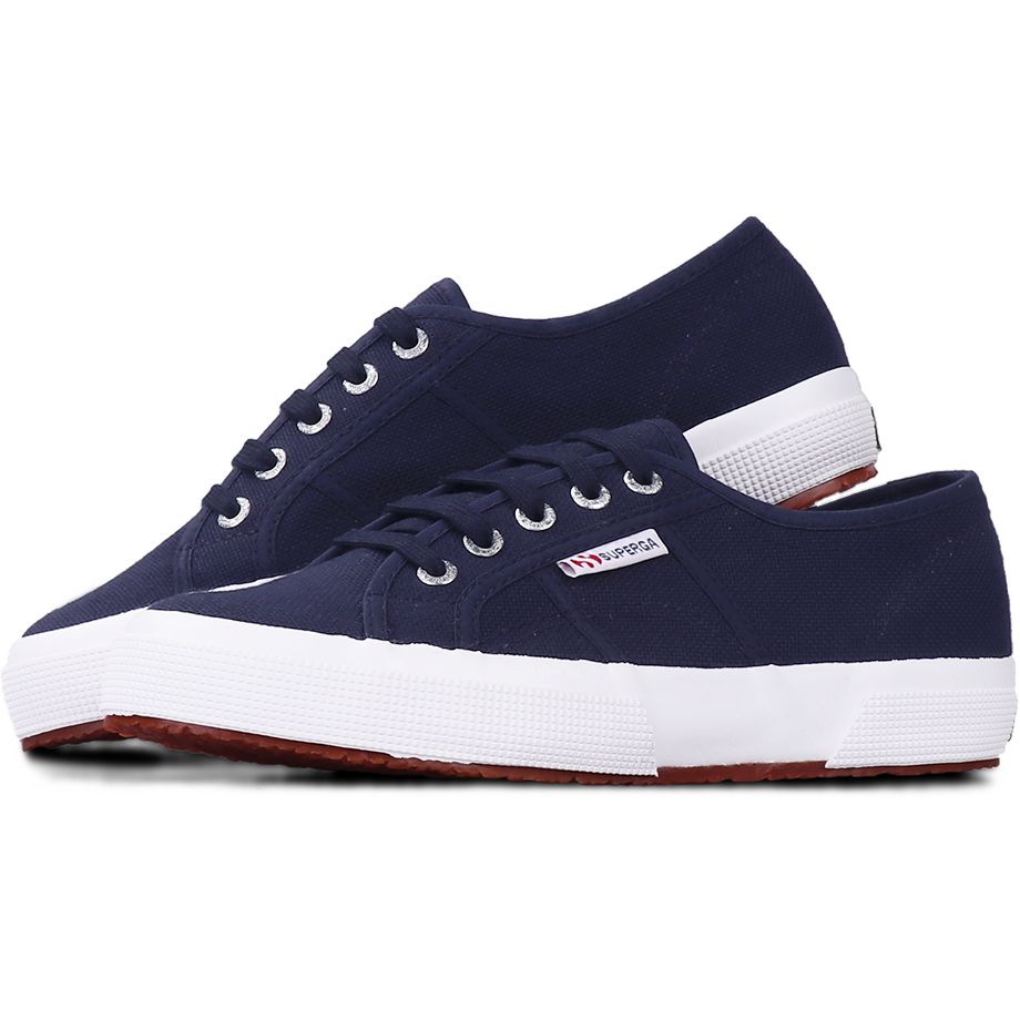 Superga Classic 2750 Navy-Full White