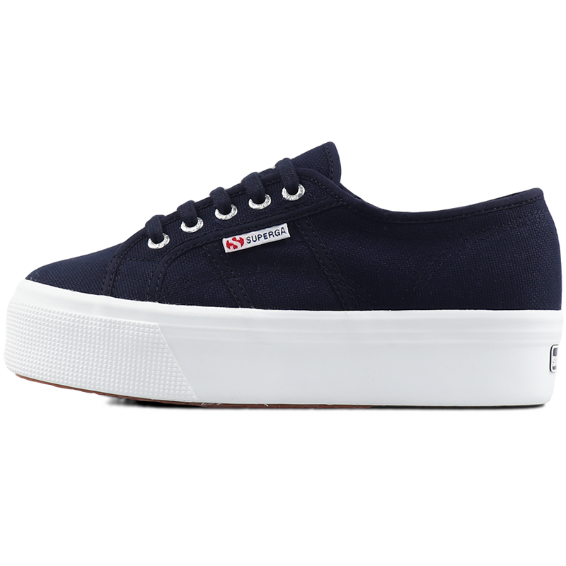 Superga 2790 Flatform Navy Full White Superga Singapore