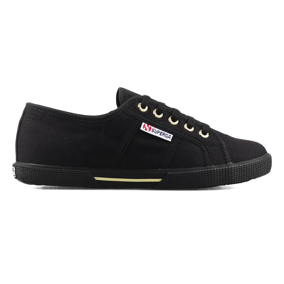 Superga 2950 Black-Pale Gold