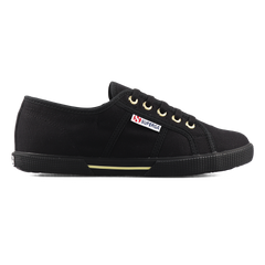 Superga 2950 Black-Pale Gold