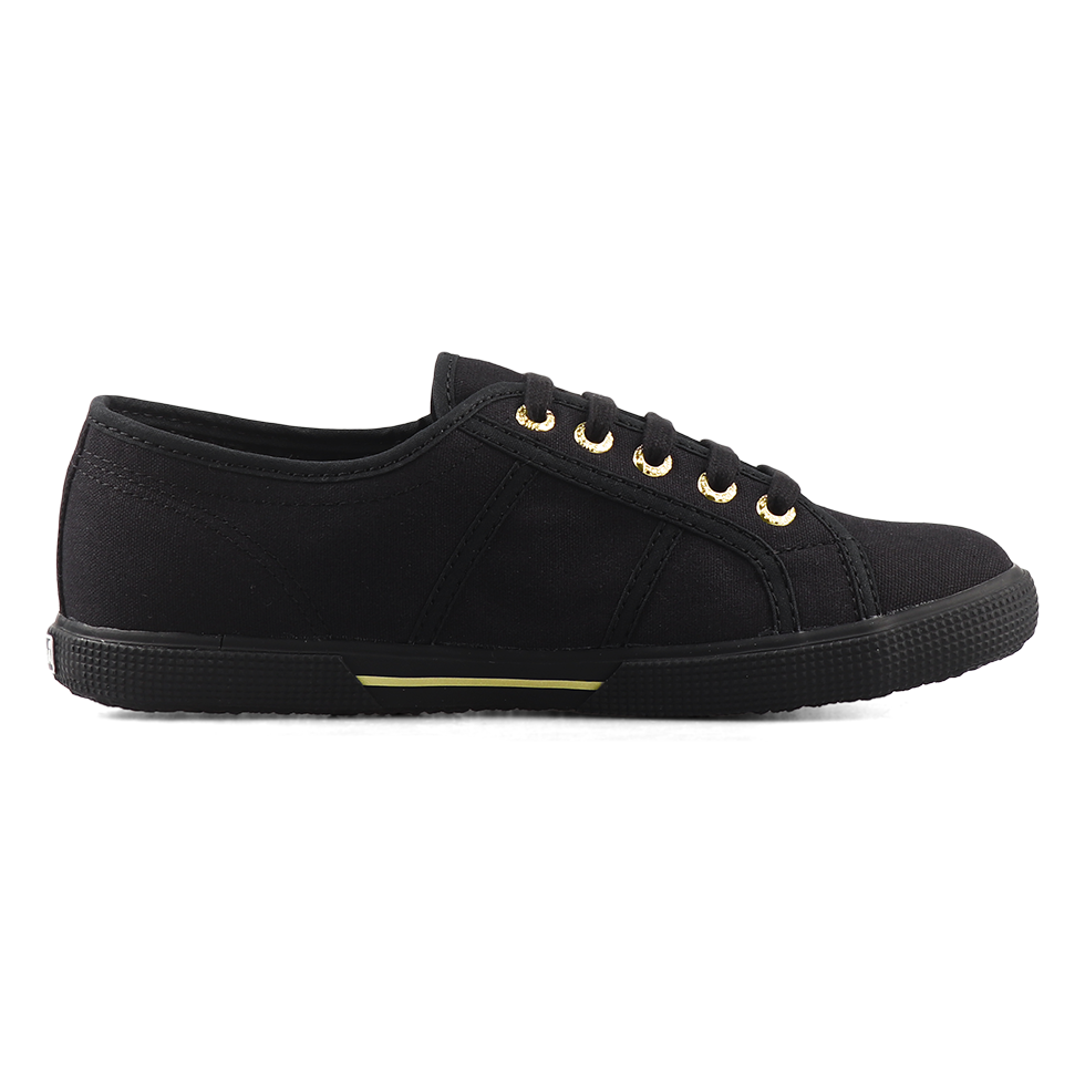 Superga 2950 Black-Pale Gold