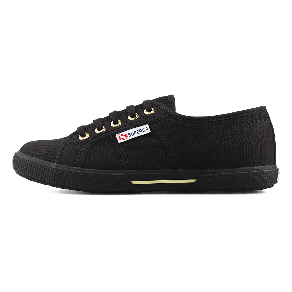 Superga 2950 Black-Pale Gold