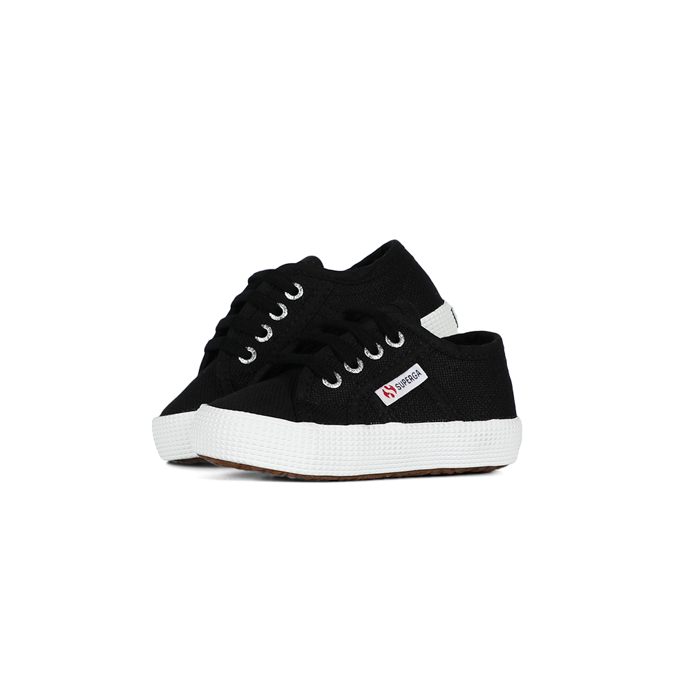 Superga Junior 2750 Black Full White