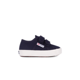 Superga Junior Strap Blue Navy Full Avorio