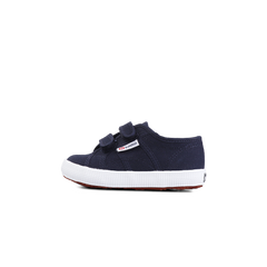 Superga Junior Strap Navy Full White