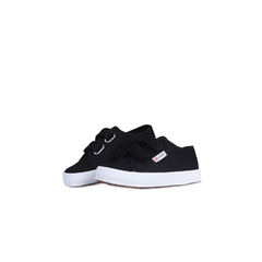 Superga Junior Strap Black-Full White