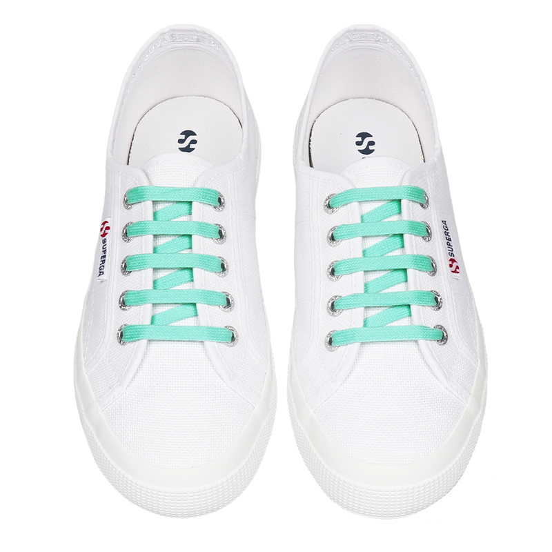 Superga Laces Green Water