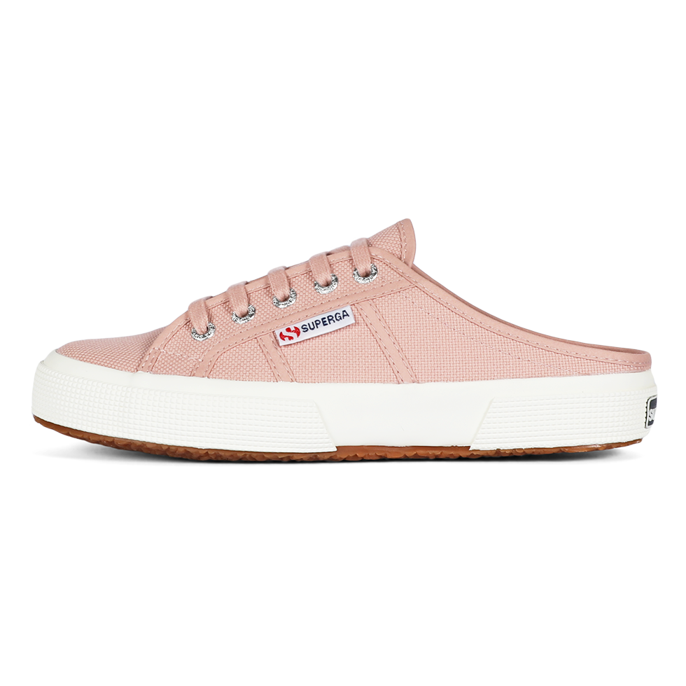 Superga 2402 Mule Pink Smoke Full Avorio Superga Singapore