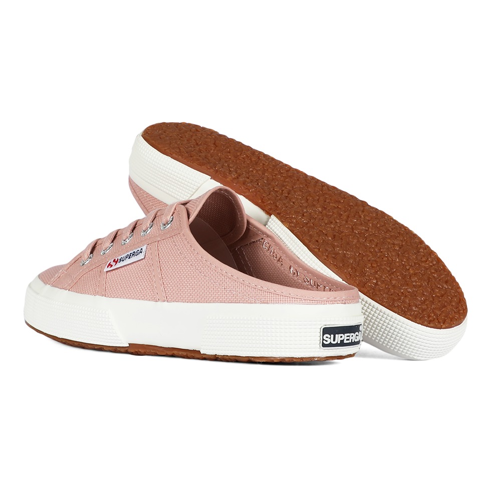 Superga 2402 Mule Pink Smoke Full Avorio – Superga Singapore