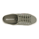 Superga 2402 Mule Green Safari Full Avorio