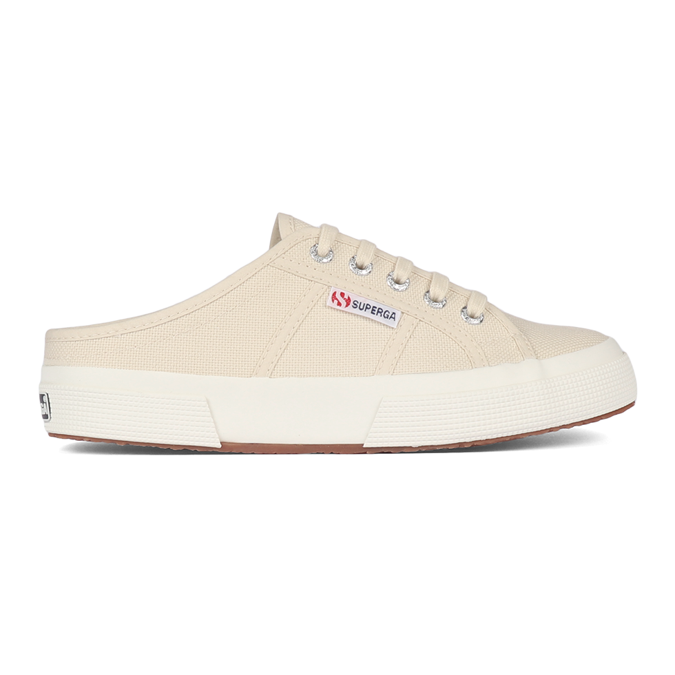 Superga 2402 Mule Beige Light Eggshell Full Avorio Superga Singapore