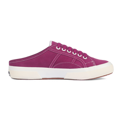 Superga X Motherchuckers 2402 Suede Mule Fuchsia Orchid