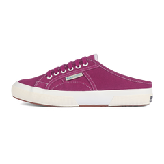 Superga X Motherchuckers 2402 Suede Mule Fuchsia Orchid