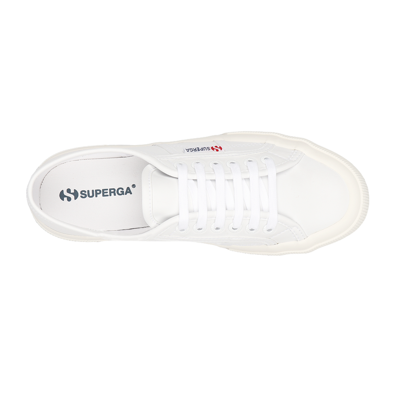 Superga 275 leather trainers 2025 in white