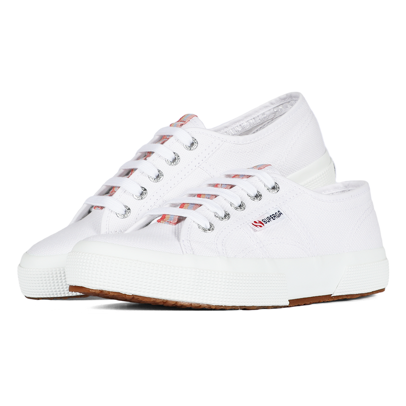 Superga nappaleau white clearance