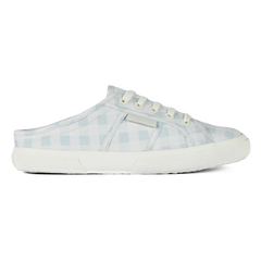 Superga X Drea Chong 2345 Mule Print Blue Check