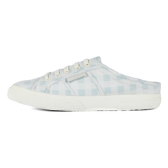 Superga X Drea Chong 2345 Mule Print Blue Check