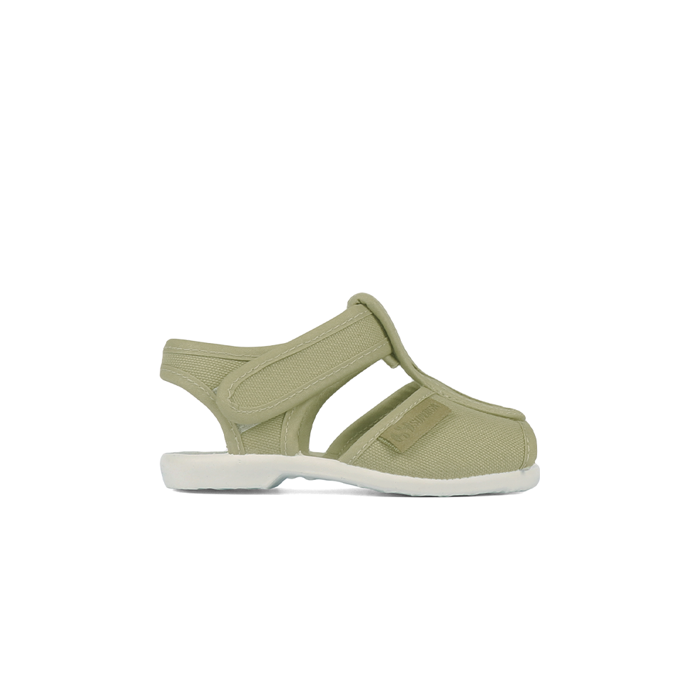 Superga X Drea Chong 1200 Cotton Baby Sandal Green Sage